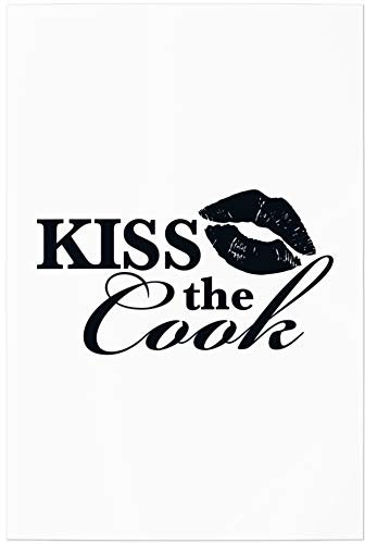 JUNIWORDS Poster, Kiss The Cook, 20 x 30 cm