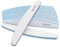 12 PCS Double Sided Emery Board Nail Files, 100/100 Grit for Acrylic & Natural Nails, Washable & Reusable