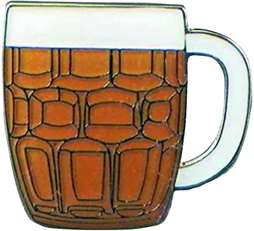 GBJUK Pin's avec fermoir papillon pour chope de bière