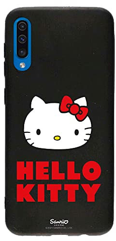 Schutzhülle für Samsung Galaxy A50 - A50s - A30s Schwarz mit Hello Kitty Logo