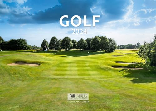 Golf-Kalender 2025 – Planer Termin-Kalender – aufgeklappt DIN A3 42 cm x 29.7 cm