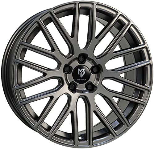 MB Design Felge KV4 7.5Jx18 ET30 5x112 Mattgrau kompatibel mit Mercedes-Benz B C CL CLC CLK E GLA GLC GLK S SLC SLK 55 SLK
