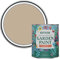 Rust-Oleum 750ml Satin Garden Paint - Salted Caramel, Brown Mould-Resistant, Waterproof, Exterior