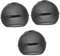 Metal Lamp Shade 3pcs Ceiling Fan Chandelier Ceiling Light Bulbs Chandelier for Entryway Globe Lamp Cover Fixtures Hanging Lamp Covers Pendant Light Bulb Cage Hanging Lamp Shade