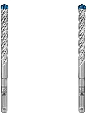 Bosch Professional 1x Expert SDS plus-7X Hammerbohrer (für Stahlbeton, Ø 12,00x165 mm, Zubehör Bohrhammer) (Packung mit 2)