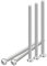 DTGN Vis à Tête Cylindrique M3X50Mm, 60 Pièces En Acier Inoxydable 304, à Empreinte Cruciforme, Filetage Métrique Grossier Complet, Finition Brillante, Kit de Vis Boulons