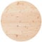 vidaXL Tischplatte, Holzplatte Holztischplatte Rund, Ersatzplatte Platte für Beistelltisch Couchtisch, Massivholztischplatte Esstischplatte, Ø90x3 cm Massivholz Kiefer