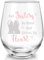 Joymaking Original Sister by Heart Wine Glass Gifts, Bestie & Soul Sister Gift for Women, 17oz