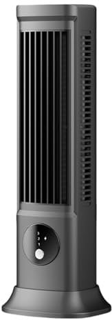 Enfriador de aire personal, enfriador de aire evaporativo, enfriador silencioso ajustable con asa, enfriador de aire portátil con 3 velocidades ajustables, ventilador de torre evaporativo vertical