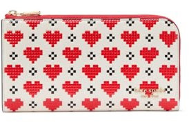 kate spade new york Spade Flower Jacquard Tote, Black Multi, Cream Multi, One Size