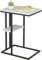 Beistelltisch C Form, Couch Beistelltischs, Kaffeetisch Kleiner Tisch, Sofa Tisch Beistelltische Bett, Side Table Beistelltische Sofa, Couchtisch Laptop Tischs, Sofatisch, Holzigkeit, Weißer Marmor