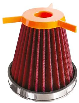 SIMONI RACING FSR/AB1 Filtro Conico di Ricambio per Airbox AB1 - in Cotone Rosso