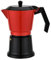 Feel Maestro MR-1657-6 Italienische Kaffeemaschine, Schwarz, Rot, Aluminium, 300 ml, 6 Tassen, Marke EAN: 4820268321503