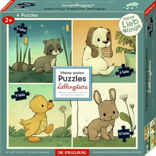 DIE SPIEGELBURG - Meine ersten Puzzles - Joelle Tourlonias
