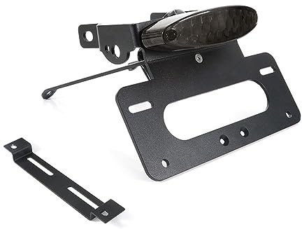 701 Enduro Kennzeichenhalter Fender Eliminator Passform Kompatibel mit Husqvarna 701 Enduro Supermoto 2016 2017 2018 2019 2020 2021 2022(Black)