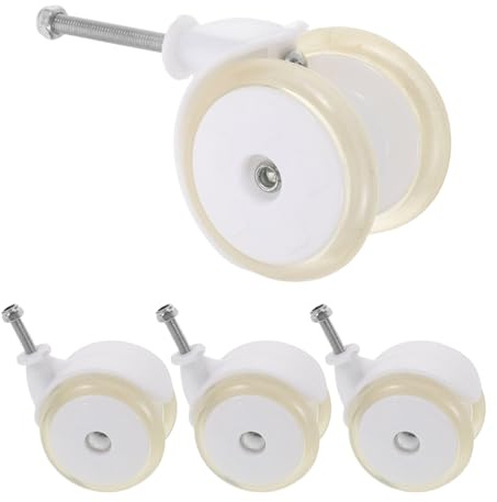 Gogogmee 4 Stück Solide Pu Räder Ersatzräder Für Stuhlräder Lauflernräder Zubehör Für Kinderwagenräder Ersatzteile Für Lauflernräder Teile Für Lauflernwagen Räder Für Kutschen