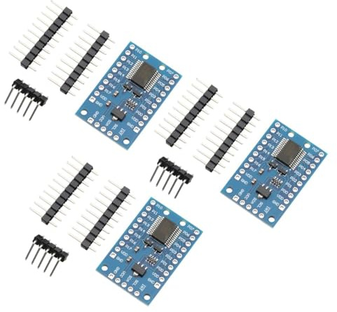 DEWOTHV PCF8575 IO Expansion Board 2.5-5.5V DC 16 Bit SMBus I/O Erweiterung Shield I2C-Kommunikationssteuerung 16 I/O-Ports Erweiterungskarte für Arduino (3er-Pack)