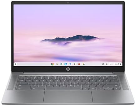 HP Chromebook 14a Ordinateur Portable 14 Intel Core i3 N305 8Go 256Go ChromeOS (Reconditionné) 4868_1868