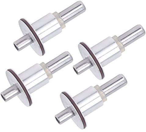 BAFOVY Joystick Button Alloy Rubber Joystick Lever 4Pcs Hydraulic Controller Accessory Set Easy Push Compact Fit for DX60 Excavator Handle Replacement