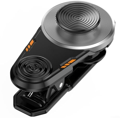 Joystick Game Controller Rutschfest ABS Kompakte Präzision Enhanced For Mobile Gaming On-The-Go Action Play Schwarz Tragbares Gerät