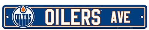 Fremont Die NHL Edmonton Oilers Street Sign