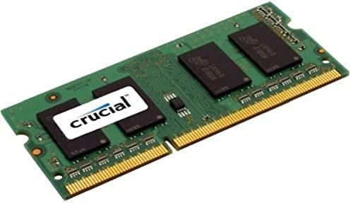 Crucial 1GB, 204-pin SODIMM, DDR3