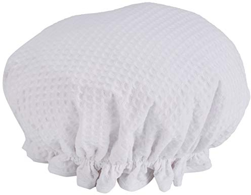 Bolsas Vagabond Ltd - gorro de ducha, la razón: nido de abeja, color: blanco