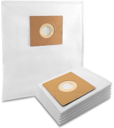 MisterVac compatibile con sacchetti per aspirapolvere sacchetti di ricambio 10 pezzi Severin BC 7055 S´Power snowwhite XL, EEK A