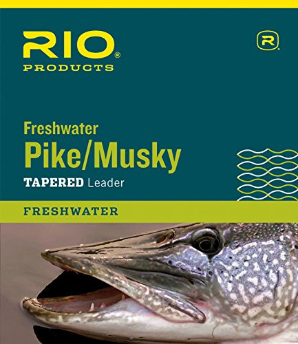 RIO Products Leaders Pike/Musky II 7.5' 20Lb Class 20Lb Knottable Wire, Clear