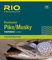 RIO Products Leaders Pike/Musky II 7.5' 20Lb Class 20Lb Knottable Wire, Clear