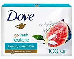 Dove GO FRESH RESTORE BEAUTY CREAM BAR - 100G, (Pack of 1)