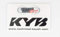 Kayaba Stoßdämpfer Aufkleber by TT RCU Sticker 7x4,5cm schwarz