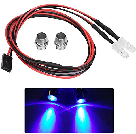 RC Light, 2PCS 5mm LED-Leuchten, RC Zubehör, LED Licht für 1/10 Drift Car Vehicle, Power Tool Accessories, Industrial Tools