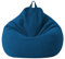 Housse de Sac de Haricots - Housse de Coton et Lin 100x120cm - Housse de canapé pour Sac de Haricots à glissière sans Remplissage