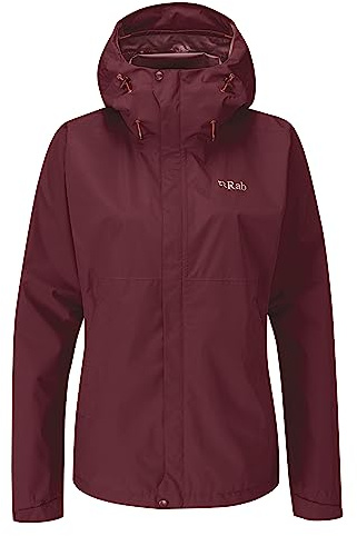 Rab Downpour Plus Jacke Damen rot