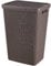 Curver Jute Woven Effect 70% Recycled Rectangular Laundry Hamper 58 Litres – Peppercorn