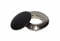 Smeg Spartifiamma Ausiliare corona inox con piattello satinato nero opaco - 201050799-882410153 - per cucina piano cottura a gas - S5362