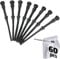 Akasa 60 Rubber Case Fans Mounts | Silicone Rubber Pins | Anti-vibration Fan Mounts | 60 pcs | 73mm | Black | For Computer Cooling Fan and PC case fan | AK-MX003-BKT60
