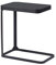 FUFU Tables Basse Verre Fer forgé Nordique Canapé Table de Chevet Table Trempé Petit Table Basse -50 × 30 × 55 cm
