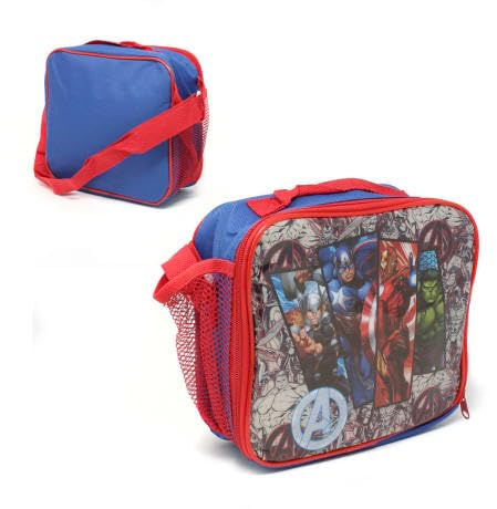 TDL Avengers Captain America Thor Iron Man Hulk Children's School or Travel Dinner Bag