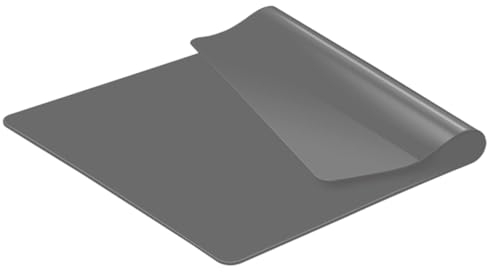 KitchenRaku - Alfombra de silicona muy grande, 60 x 80 cm, antideslizante, alfombrilla de mesa de silicona, resistente al calor, para bricolaje, pintura, resina, costura