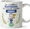 Mugffins Tasses Personnalisables pour ÉLECTRICIEN homme - En Français - Cadeau Personalisé- Tu Meilleur du Monde - 11 oz / 330 ml