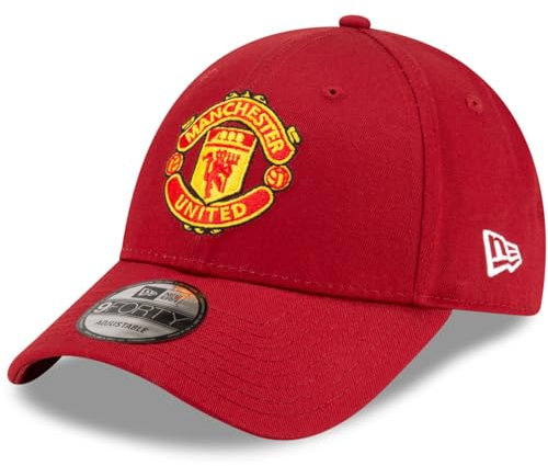 New Era 9Forty Adjustable Cap - Manchester United rot