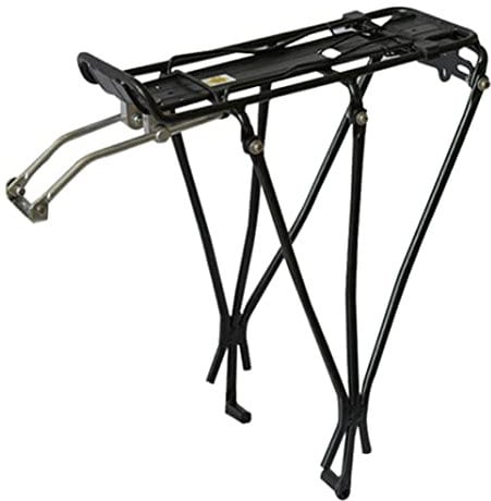 Neroyaner Bike Back Rack Rear Bike Rack Bolt on Bicycle Carrier Aluminum Alloy Bicycle Back Stand Waterproof Mountain Cargo Rear Shelf Supplies