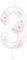 Birthday Candle Topper, White and Pink Butterfly Number 3 Candles, Cute Birthday Party Cake Candles Decorate Girls Kids Butterfly Theme Party