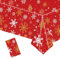 POPOYU Tovaglia Natalizia,137 x 274 cm Rettangolare Tovaglia di Natale,Albero di Natale Pulibile Antimacchia Impermeabile Tovaglia per Decorazioni Natalizie