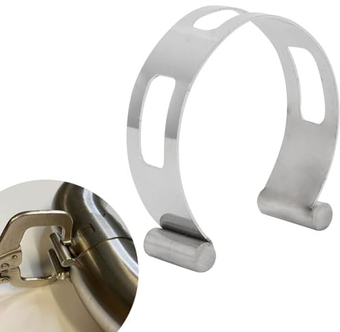 2.5 (63.5mm) Stainless Exhaust Tacking Band Clamp-On For Welding Fabrication