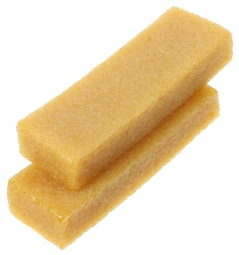 CRILSTYLEO 2pcs Woodworking Sandpaper Eraser Natural Rubber Eraser Stick Abrasive Cleaning Stick for Sanding Belts Grip Tape Cleaner Sandpaper