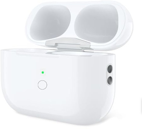 Meliif Kabelloses Ladecase Kompatibel Ersatz für Air Pods Pro 1 und Pro 2, Wireless Charging Case Replacement mit Blue-Tooth Synchronisierungstaste Sync Button(Kopfhörer Nicht)