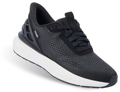 Kizik Athens 2 Slip On Shoes for Women: Comfortable All-Day for Walking, Gym, or Casual Wear, Wide Toe Box Available, Slip in & Stand Out, Hands Free, Black, 4 UK